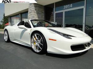 Ferrari 458 Italia on ADV.1 Wheels (ADV50MV1SL) 2015 года